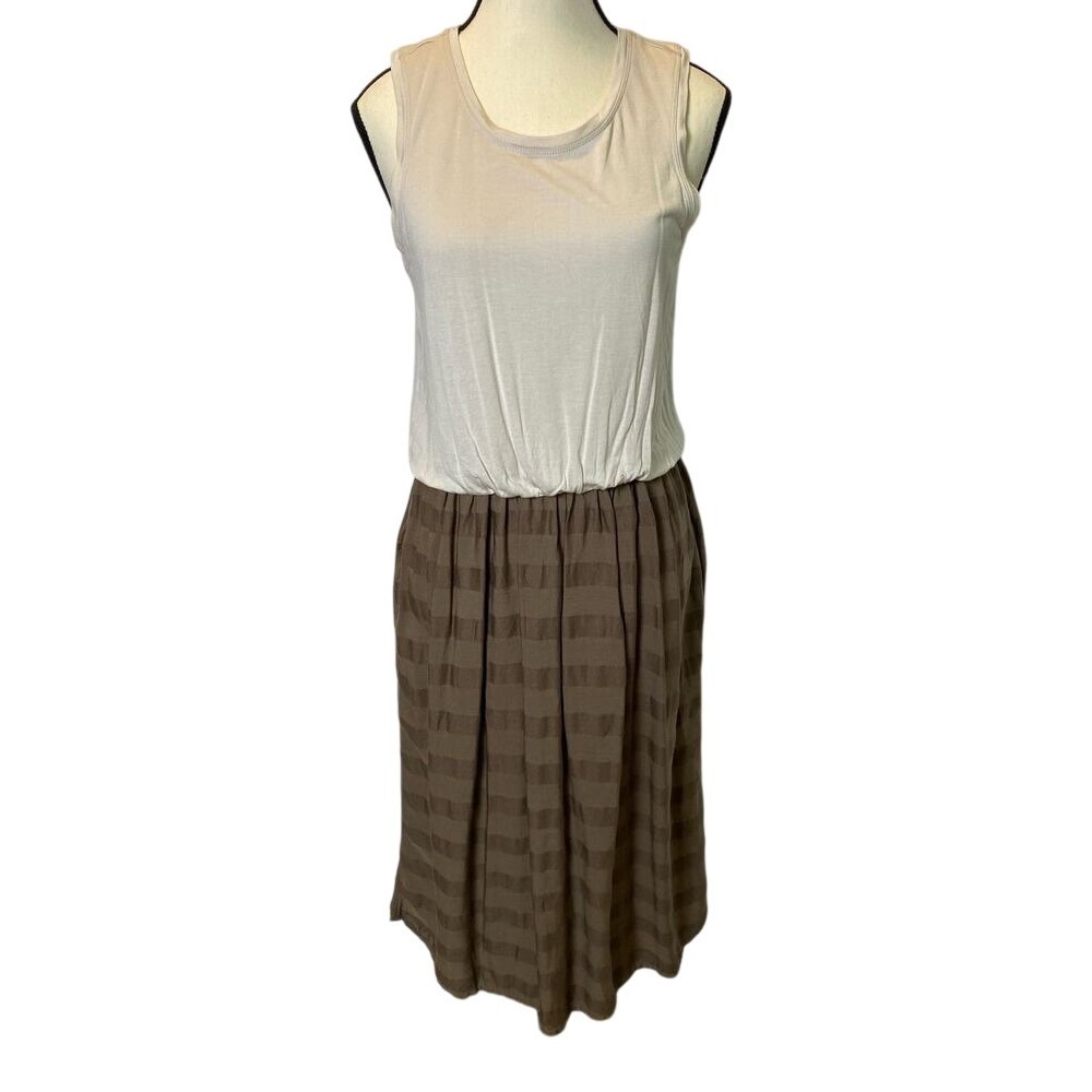 Prana Women's Size Small Perry Midi Dress‎ Sleeveless Tank Dress Relaxed Fit